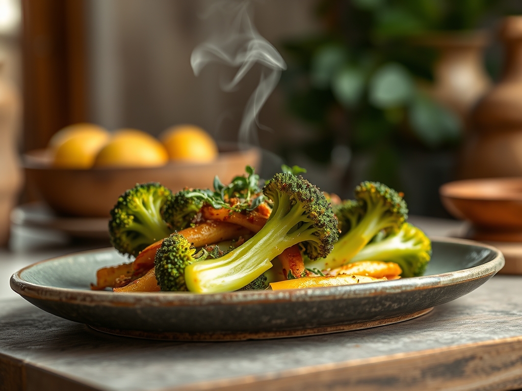 Blanched Broccoli