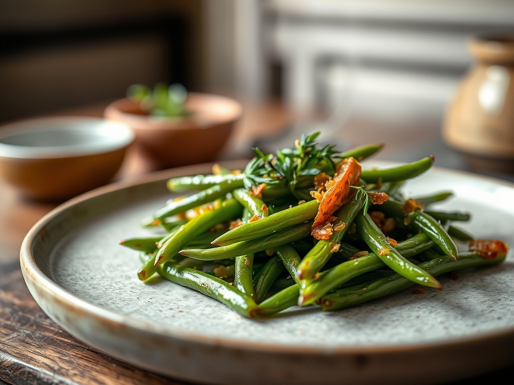 Blanched Green Beans