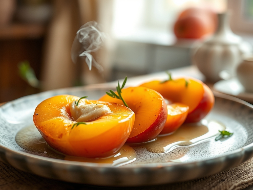 Blanched Peaches