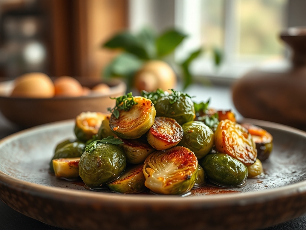 Boiled Brussels Sprouts
