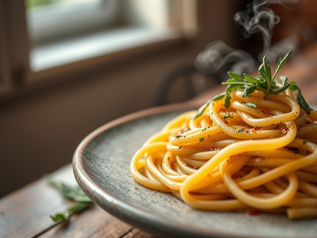 Boiled Fettuccine