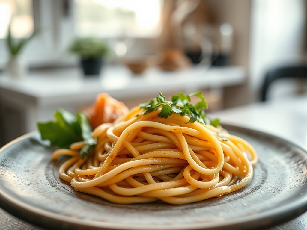 Boiled Udon Noodles