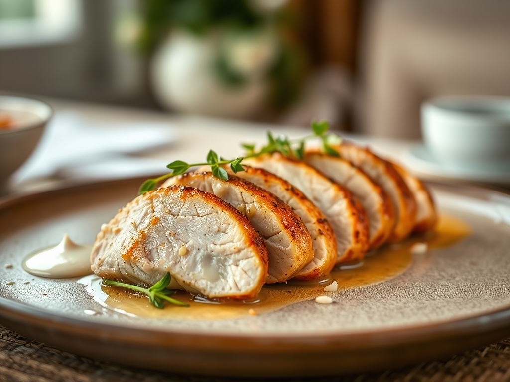 Poached Turkey Breast